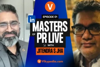 Master of PR Live with Mr Jitendra S Jha | Vikypedia.com