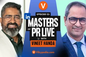 Join us for an inspiring session with Vineet Handa, Founder and CEO of Kaizzen, on Masters of PR Live. A visionary leader and a stalwart in the Indian PR industry, Vineet has built Kaizzen into a symbol of trust and innovation, delivering exceptional results across diverse sectors. In this conversation, we’ll explore his journey, the philosophy behind Kaizzen, and how he’s shaping the future of PR with a perfect blend of tradition and modernity. Don’t miss his insights on building impactful strategies, fostering client relationships, and leading with integrity | Vikypedia.com